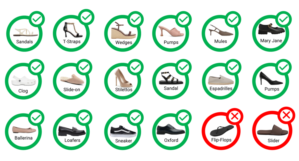 FHA26_Admission Policy_Shoes